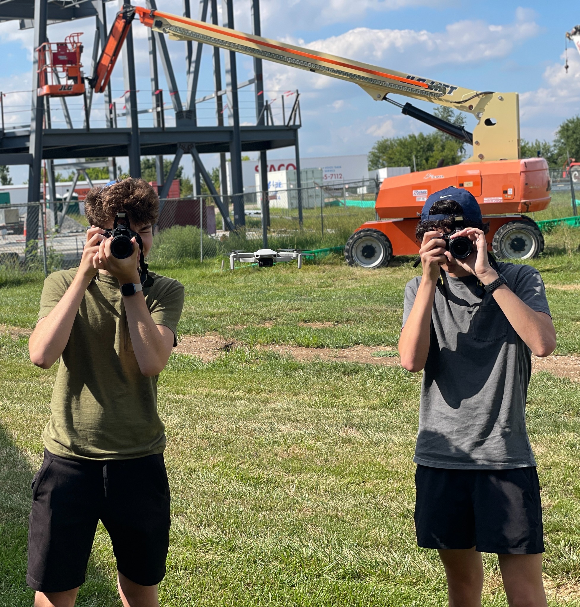 Mitzvah Memories photographers with drone